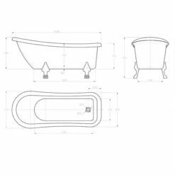 Tassbadkar Bathlife Ideal Grå -golvshop Försäljningsbutik 1409855 2 60d3a329 2d21 4b48 b2fa adc176467f26