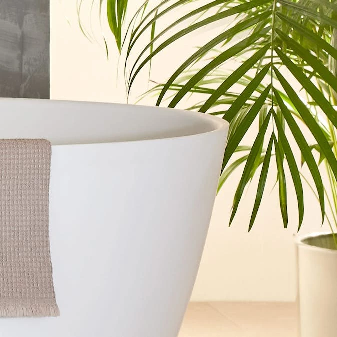 Badkar Bathlife Vila Gjutmarmor 1600 Vit 4 Badkar Bathlife Vila Gjutmarmor 1600 Vit - Bild 2