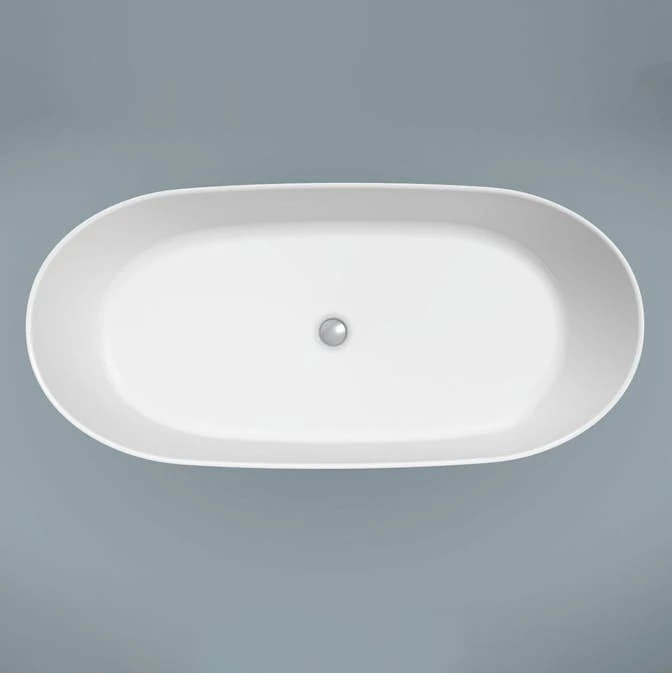 Badkar Bathlife Vila Gjutmarmor 1600 Vit 5 Badkar Bathlife Vila Gjutmarmor 1600 Vit - Bild 3