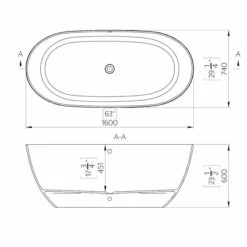 Badkar Bathlife Vila Gjutmarmor 1600 Vit 13 Badkar Bathlife Vila Gjutmarmor 1600 Vit -golvshop Försäljningsbutik 40960501 5 kopiera 16d2c97b 4515 4571 afb2 1717b4ab1d75