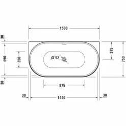 Badkar Duravit Senja För Långsida Mot Vägg 10 Badkar Duravit Senja För Långsida Mot Vägg -golvshop Försäljningsbutik 700578 duravitsenja kopiera f6368535 34af 40d0 8f21 e689785d4d8f