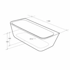 Badkar Alterna Nova -golvshop Försäljningsbutik 7335710 skiss 59b5c7cd ed84 45d1 a86a a7b9e481e44e