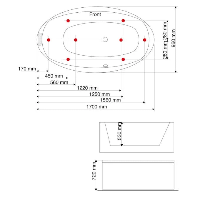 Bubbelbadkar Neptun Angelit Komfort 5 Bubbelbadkar Neptun Angelit Komfort - Bild 3