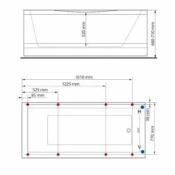 Badkar Neptun Azurit Singel -golvshop Försäljningsbutik azurit singel ritning e041e97b 98ee 4a11 98fe 2360ae290ebd