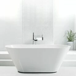 Badkar Svedbergs Oval 170 Vit