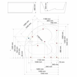 Badkar Neptun Briljant Lounger -golvshop Försäljningsbutik briljant ritning lounger 517d8977 1f2c 4c50 b12a 86bdc302a21b