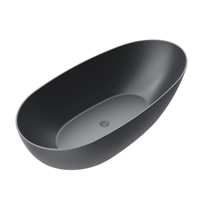 Badkar Bathlife Klok Svart 6 Badkar Bathlife Klok Svart - Bild 4