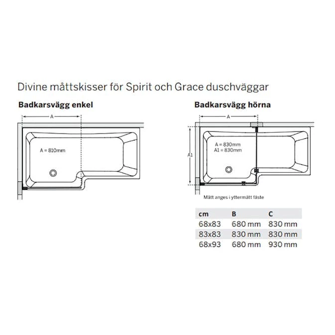Badkar Macro Design Divine Med Badkarsvägg Grace Enkel 4 Badkar Macro Design Divine Med Badkarsvägg Grace Enkel - Bild 2