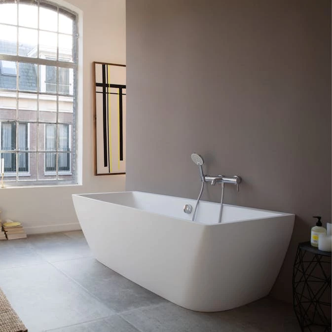 Badkar Duravit DuraSquare Mot Vägg 3 Badkar Duravit DuraSquare Mot Vägg