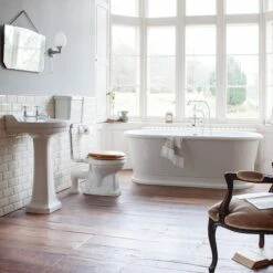 Badkar Burlington London Runt 7 Badkar Burlington London Runt -golvshop Försäljningsbutik edwardian round set 511 b789c407 7fcb 47f6 861e f54cedf99503