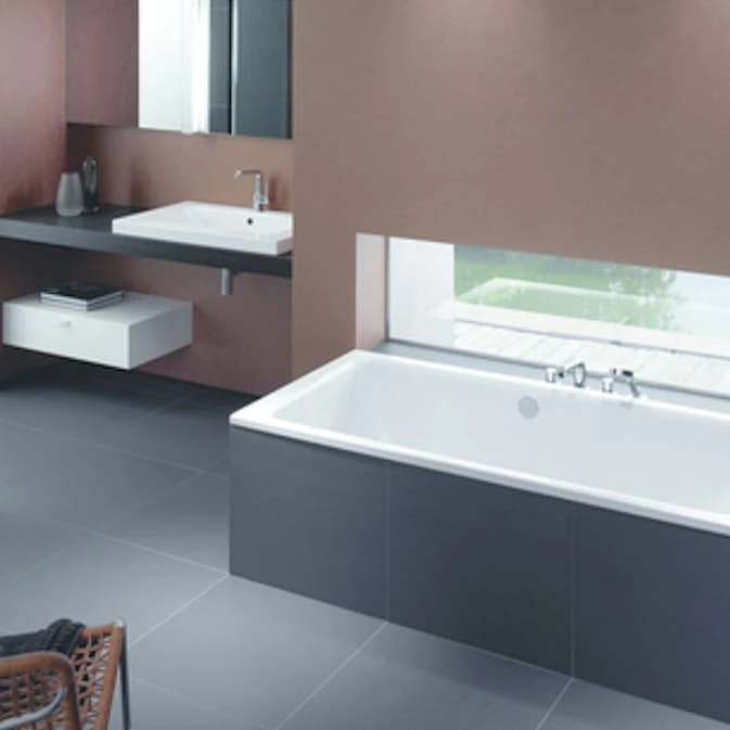 Inbyggnadsbadkar Gustavsberg 1900 Duo 6 Inbyggnadsbadkar Gustavsberg 1900 Duo - Bild 4