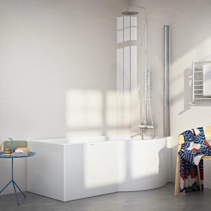 L-Panel Nordhem Till Badkar Solvik 3 L-Panel Nordhem Till Badkar Solvik