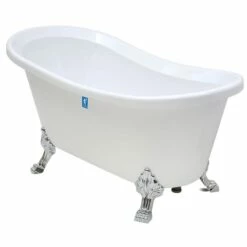 Badkar Neptun Porfyr Lejontass 1600 Mm