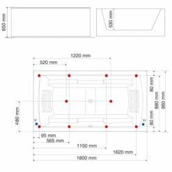Bubbelbadkar Neptun Onyx Duo Komfort -golvshop Försäljningsbutik onyx duo ritning fb5df630 7172 40af 86f2 dd3e0491e0e3