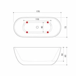 Badkar Neptun Porfyr Hermes -golvshop Försäljningsbutik ritning hermes e738cebf 57a9 4ae3 8a9f 41eb6e5f519b