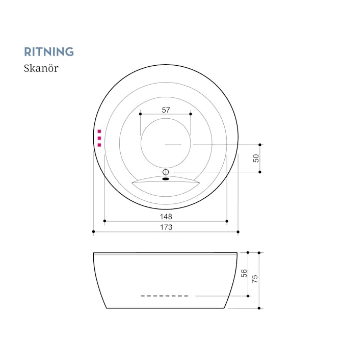 Bubbelbadkar Swebad Skanör LYX 6 Bubbelbadkar Swebad Skanör LYX - Bild 4
