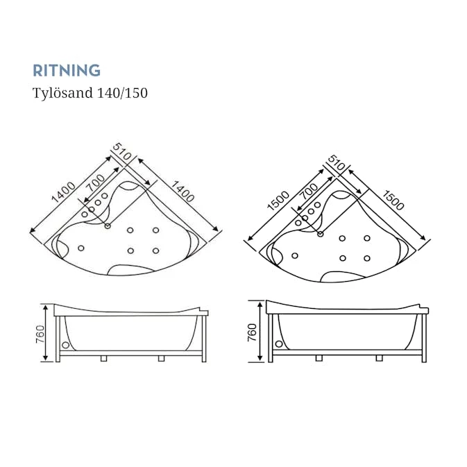 Bubbelbadkar Swebad Tylösand 7 Bubbelbadkar Swebad Tylösand - Bild 5